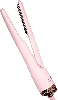 FoxyBae Wet-to-Slay 2-in-1 Hot Air Styler - Ceramic Dryer & Straightener - Fast Styling - Boar Hair Bristles - Ionic & Tourmaline Tech - Anti-Frizz & Less Heat Damage - 98°F - 257°F Temp (Blush)