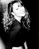 Posterazzi Mariah Carey Smiling Black And White Photo Print (8 x 10) - Item # MVM70258