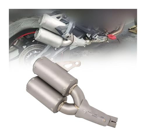 Für Ducati 950 937 Für Mon&Ster 2021 2022 Motorrad Auspuff Escpae System Titan Legierung Slip Auf Link Rohr Loch Schalldämpfer Motorrad Auspuff Mittleres