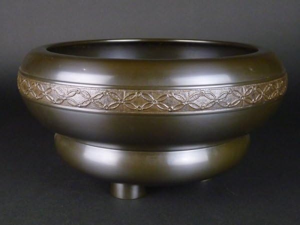 高岡銅器 唐銅風炉師 福島宗秀 唐銅 利休好 鬼面付 台子皆具 共箱 送料込み 2025年最新】風炉 唐銅の人気アイテム - メルカリ