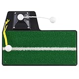 Cavevine Golfschlagmatte, Golfschwung-Trainingsmatte, robuste Gummiunterseite...