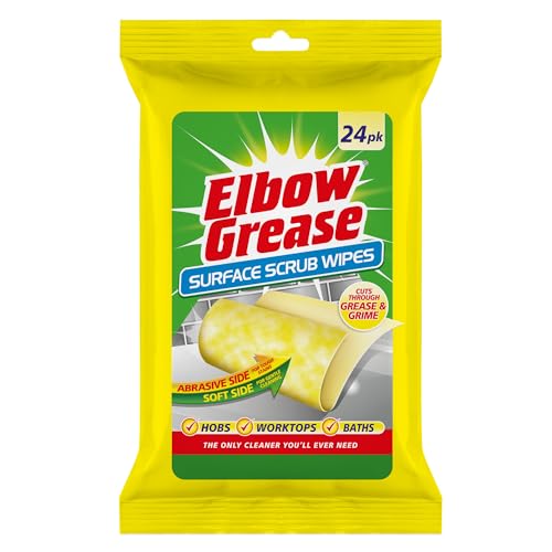 Elbow Grease Las toallitas limpiadoras de superficies eliminan la grasa y la suciedad
