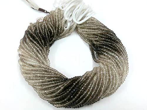 Quartz fumé en perles pour fabriquer un collier d'été minimaliste