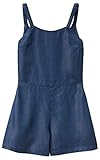 100% LYOCELL United Colors of Benetton Mädchen Overall 4da7ct00d Latzhose, Denimblau 901, M