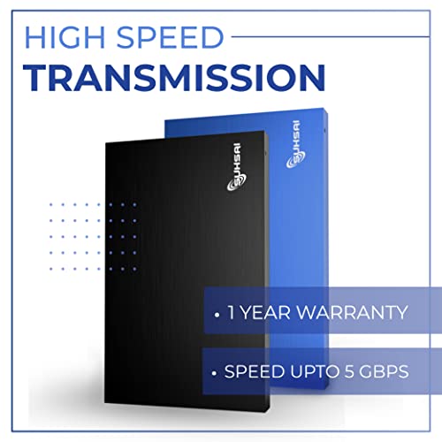 Suhsai External Hard Drive 250Gb Pocket Size Portable Hard Disk, Usb 3.0 Storage & Backup External Harddrive And Memory Expansion Hdd For Laptop, Mac, Desktop, Gaming Console, Xbox Storage (Black) #TOP2