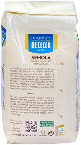 De Cecco - Farine Semoule DE BLE DUR 1KG
