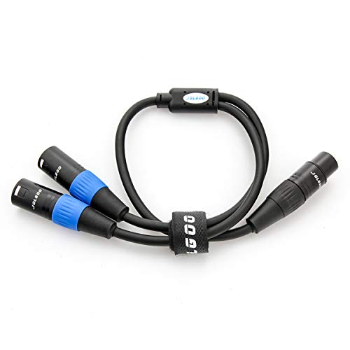 Jolgoo JG-CABLE-2019112905 Xlr Splitter Cable, Xlr Female To Dual Xlr Male Y Splitter Microphone Cable thumb #7