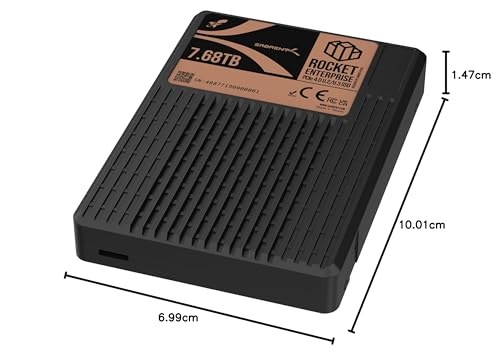 Rocket Enterprise PCIe 4.0 U.2 7.68TB NVMe SSD, unità server ad alta resistenza con protezione dalla perdita di potenza, fino a 7.000 MB/s, 1DWPD, protezione E2E, NVMe-MI, MTBF da 2,5 M - Hdd - Immagine 7