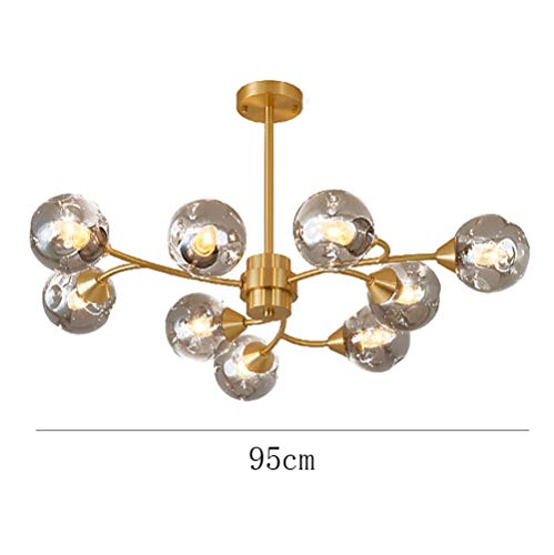Lámparas de techo modernas: modelo de 9 luces para iluminación de salón 3
