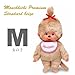 Sekiguchi 251858 Monchiguchi Premium Standard, M, Beige, Girls, H8.7 x W 6.3 x D 5.1 inches (22 x 16 x 13 cm)