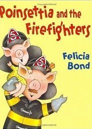 Paperback Poinsettia and the Firefighters Book