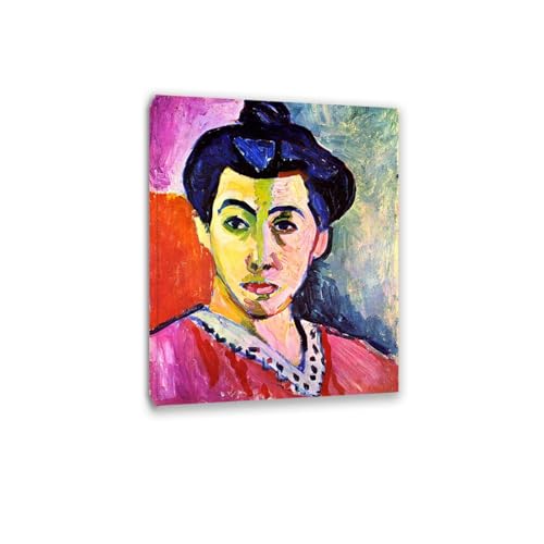Art mural célèbre Matisse La ligne verte impression de qualité supérieure encadrée