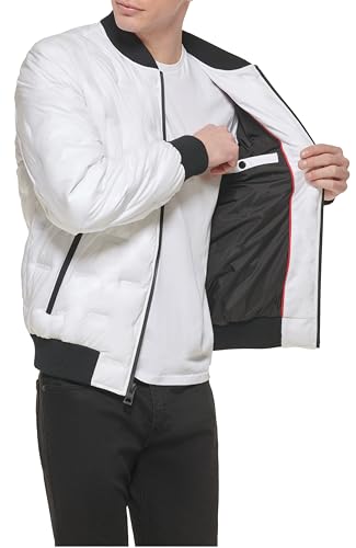Cole Haan Regenjacke für Herren, Weiss/opulenter Garten, L – Ansicht 4