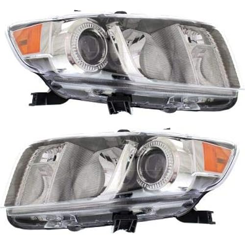 Garage-Pro Driver and Passenger Side Headlight for Scion xB Base 2011-2015 Halogen Without bulb(s) Replaces# 8113012E20 8117012E20