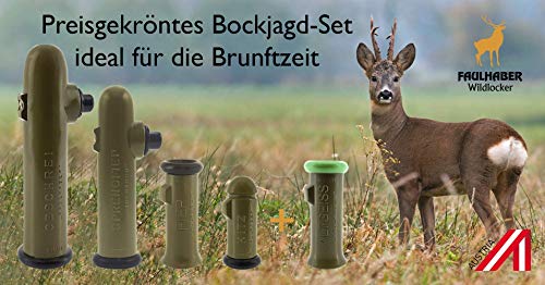 Rehblätter Faulhaber Wildlocker Schmalrehfiep für die Bockjagd