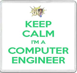 Keep Calm I'm a Computer Engineer - Large Square Acrylic Coaster