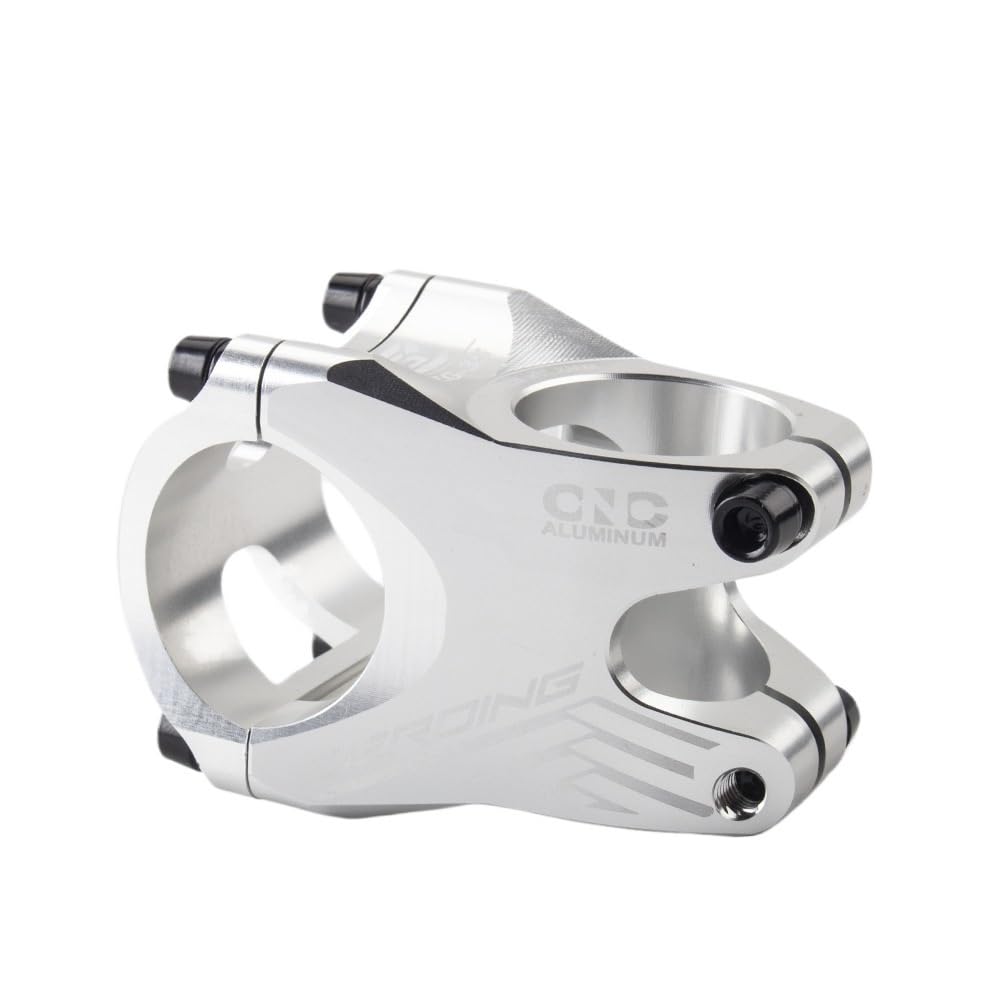 Potencia Bicicleta Carretera Vástago de Manillar Bicicleta MTB 0° Potencia Corta 35mm 40mm Varilla Mesa montaña 31,8 vástago Elevador 28,6 Ciclismo