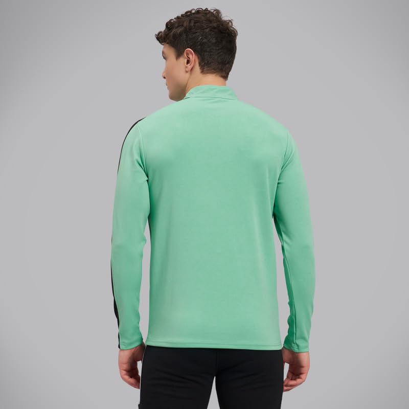 Image of ATICX Polyester Full Sleeve Compression High Turtle Neck Sports Jersey T Shirt for Men - Quick Dry Fit Gym Workout Top for Running, Swimming, Training, Cycling, Football, Badminton