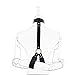 alilove Collar Hand & Wrist Braces Straps with Ball-Gag Black