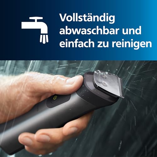 Philips Multigroom 7000 für Herren, All-in-One-Trimmer, elektrischer 15-in-1 Barttrimmer und...