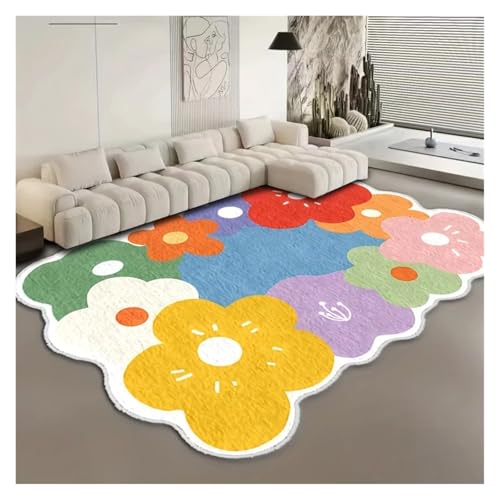 Paillasson fleur colorée pour créer une maison chaude et douce - 5