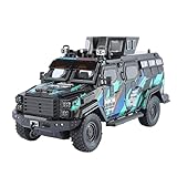 1:24 Modelo De Fundición A Presión De Aleación Automotriz A Prueba De Explosiones Sabertooth(Blue)