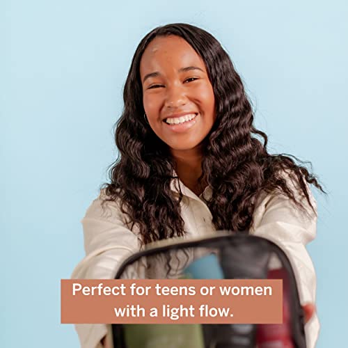 Pixie Cup Teen Menstrual Cup Kit - Best First Period Cup Starter Kit - Wash, 20 Wipes, Lube, Public Restroom Carry Cup & Storage Bag - Proven to Be What You Need to Become A Successful Cup User - Thumbnail 2