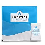INTERTECK PACKAGING 60 Gram Clay Packets - Rechargeable Desiccant Packets and Dehumidifiers, 4.5 Cubic Ft/Packet (Non-Indicating, Tyvek 8 Pack)