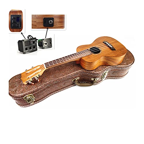 ukulélé Voyage 26 Pouces Tenor Ukulele 4 Cordes Guitare Hawaïenne pour Électricité Solide (Color : Electric Ukulele) - Les Beatles, Paul McCartney, John Lennon, RIngo Starr, George Harrison ukulélé Voyage 26 Pouces Tenor Ukulele 4 Cordes Guitare Hawaïenne pour Électricité Solide (Color : Electric Ukulele)