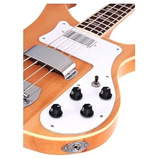 Rocktile Pro RB-400N Lumberjack basse électrique nature - Les Beatles, Paul McCartney, John Lennon, RIngo Starr, George Harrison Rocktile Pro RB-400N Lumberjack basse électrique nature – Image 3
