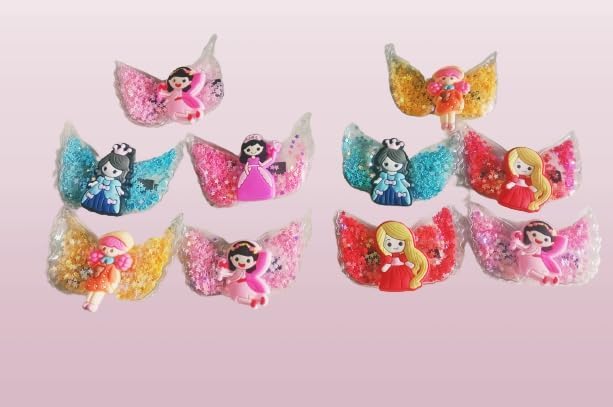 ZOKCY® (Pack of 8 pcs) Multicolor cute Barbie doll hair Clips for girls/small Doll angel hair clips for girl kids/Cute Cartoon Design Hair Pins Clips for Kids Girls/Birthday return gift for girls (B0CTYJZFHH) Amazon Price History, Amazon Price Tracker