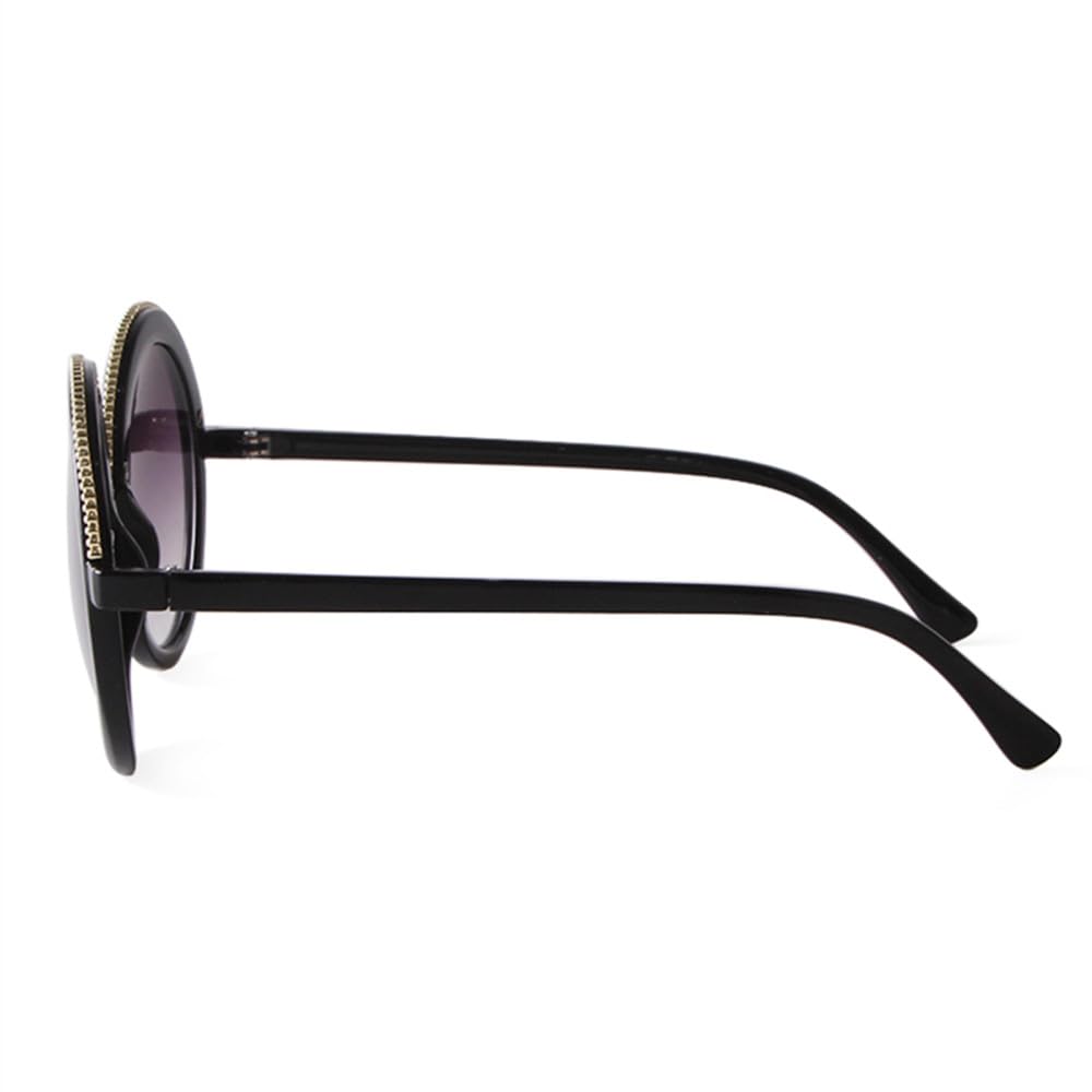 Tonalità tonde in metallo Occhiali da sole da donna Occhiali da vista da uomo Occhiali da sole vintage bianchi rossi Occhiali da sole da donna da donna