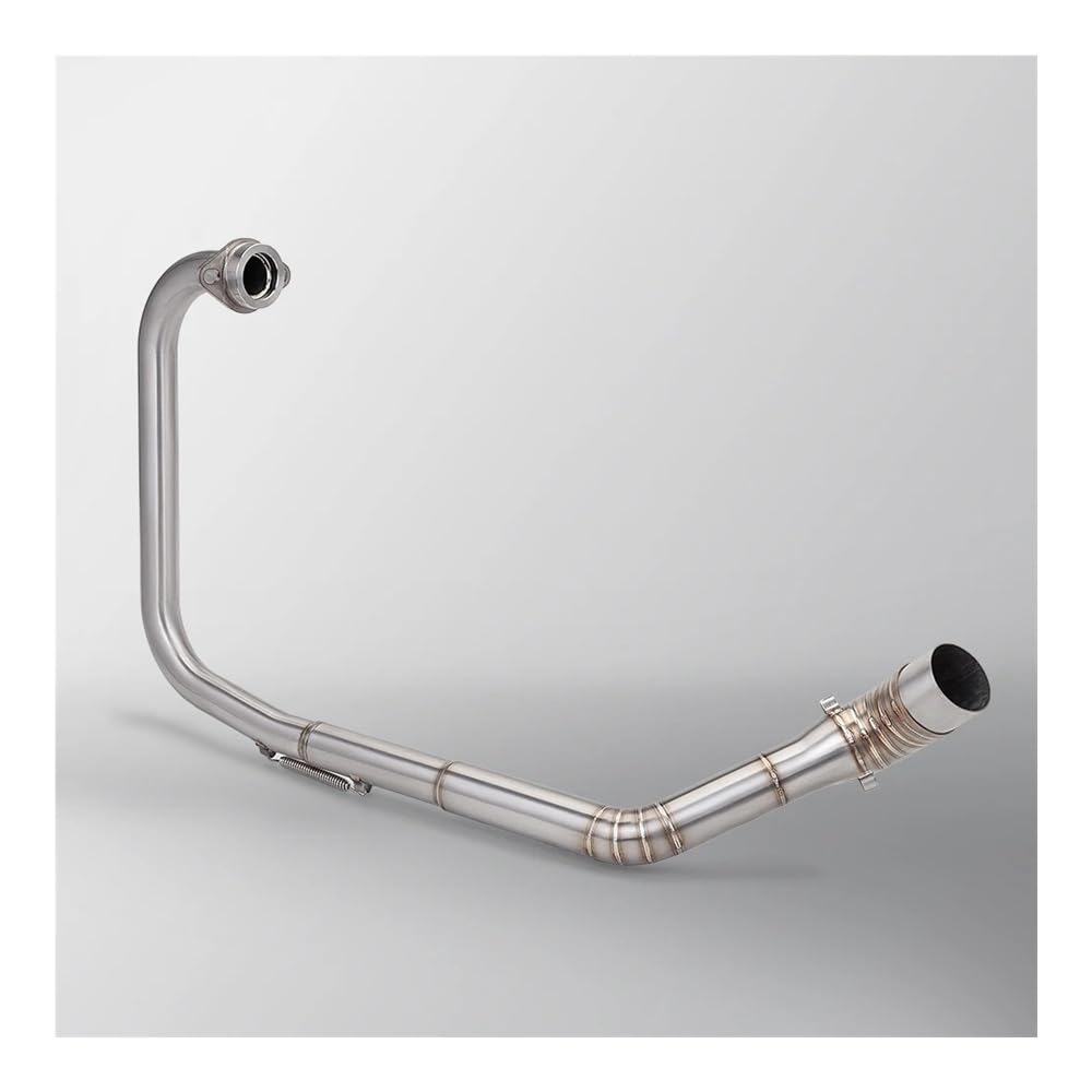 Tubo intermedio NS200 Bajaj escape con codo de conexión de 51 mm 7