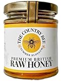 Premium Raw British Summer Honey (227g) – 100% Pure, Natural & Unpasteurised Summer Honey – Direct from British Beekeepers