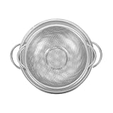 Ciieeo 2Stücke Küchensiebe mit Feinem Mesh Ergonomischer Griff zum Abtropfen von Gemüse und Pasta Robuste Konstruktion für Täglichen Einsatz