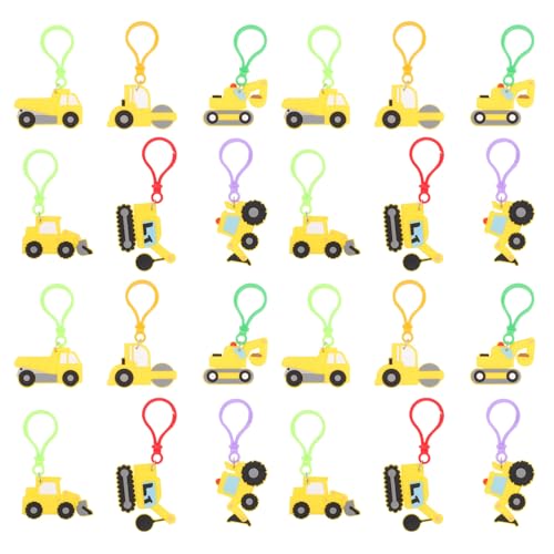 DIYEAH PVC���G���W�j�A�����O�J�[����L�[�z���_�[24�Z�b�g �L�[�o�b�N�� �o�b�O�L�[�`�F�[�� �����p�[�e�B�[�����p �X�^�C���w�� �����_���X�^�C��