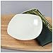 CJW Vajilla de Porcelana China Cuadrada Blanca - Plato Hondo Plato de Sopa casera (tamaño : 15cm)
