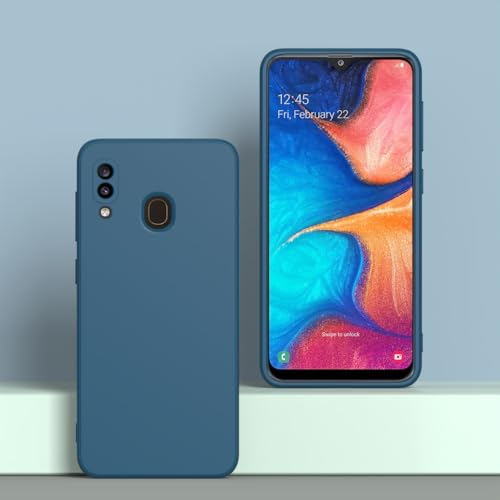 Image of for Samsung Galaxy A20 Case Dark Blue, A30 Case Scratch Resistant with Soft Touch, Slim Thin Phone Cover for Samsung Galaxy A20 A30
