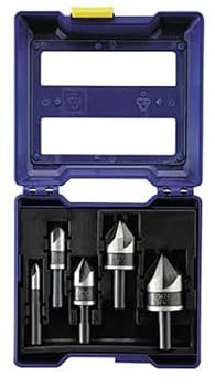 IRWIN Metal Countersink Drill Bit Set, 5 Piece, 1877793