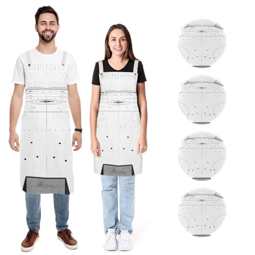 Tabliers de cuisine anti-taches taille M et L, la solution pour cuisiner sans se mouiller