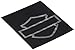 Harley Davidson Chrome Silhouette B&S Die Cutz Decal