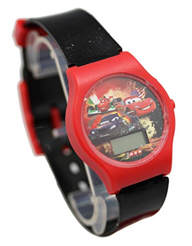 lightning mcqueen digital watch