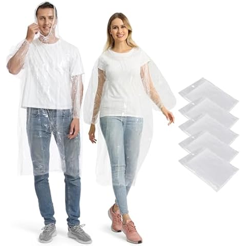Opret Emergency Waterproof Rain Ponchos Pack Cover