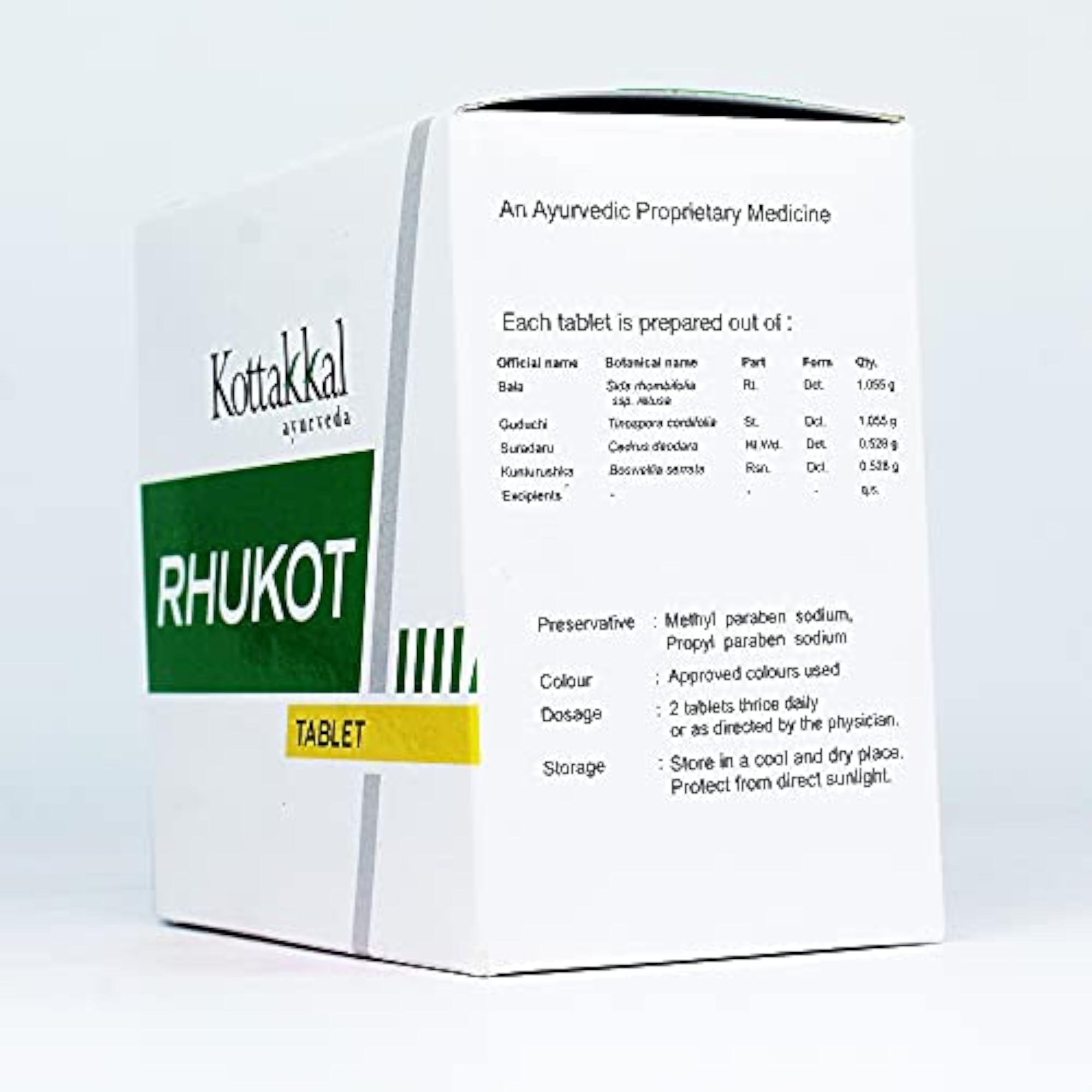 Golden Oldie Herbs Rhukot Tablet, 100 Tablets