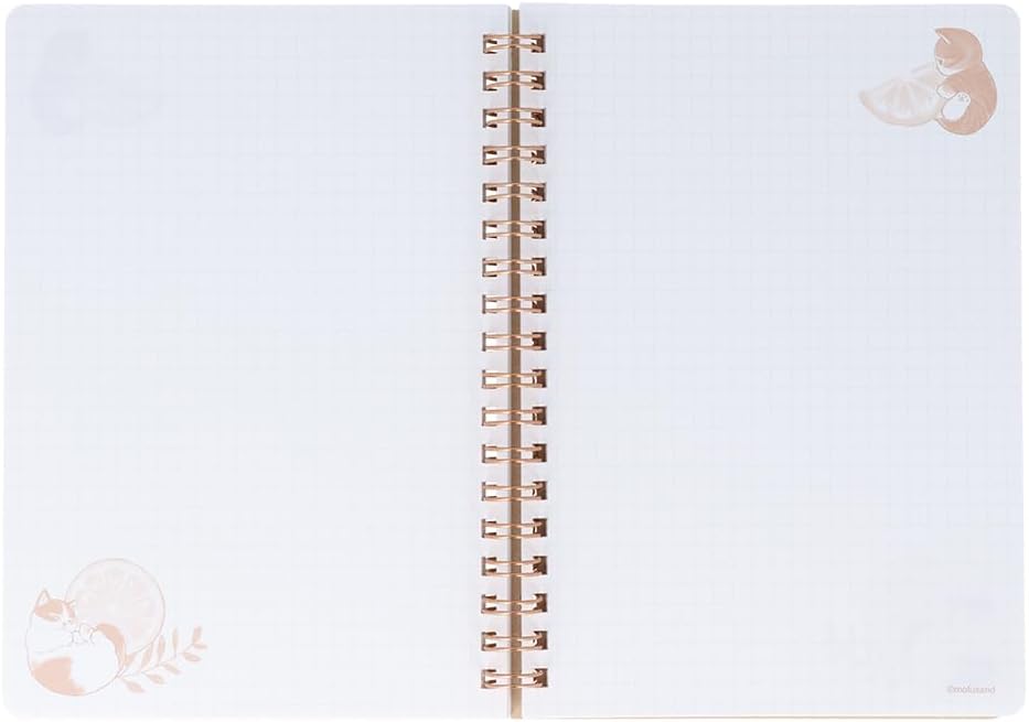 Sunstar Stationery Mofusand Notebook Ring, B6, Lemon Tea S2641844