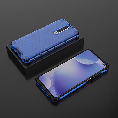 Image of Glasgow | for Poco X2 Honeycomb Dual Layer Hard Back Bumper Case Cover for Poco X2 - Transparent