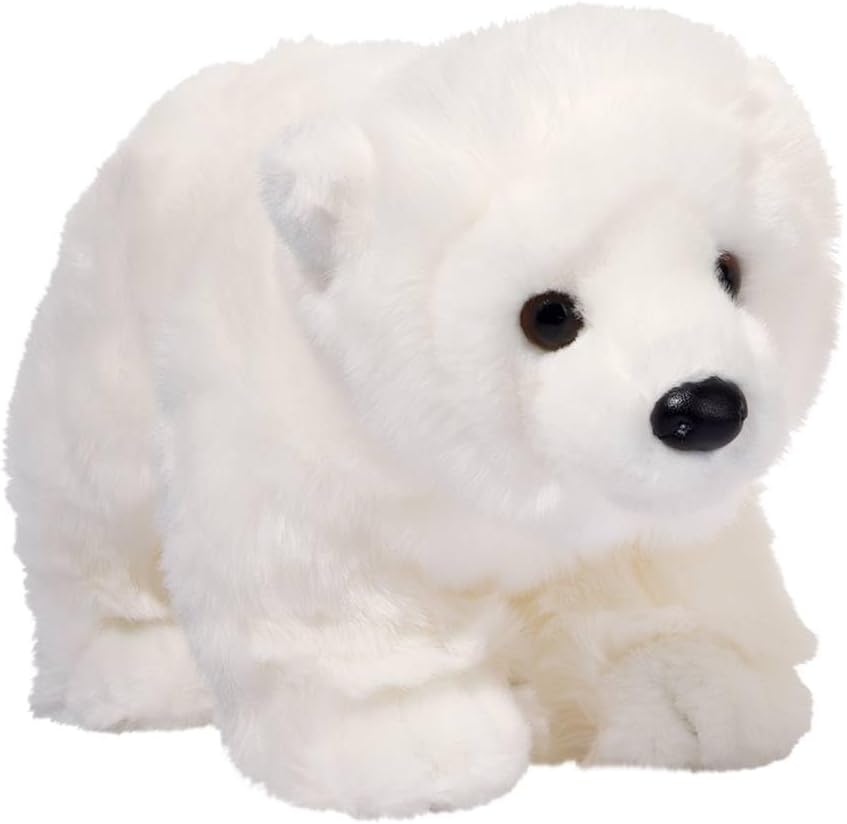 Marsh Polar Bear Plush Stuffed Animal, 15 Inch Soft Realistic Arctic Bear