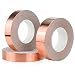 vilihkc Single Side Copper Foil Tape (2inch X 66 FT) with Conductive - EMI Shielding,Stained Glass,Soldering,Electrical Repairs,Paper Circuits,Grounding