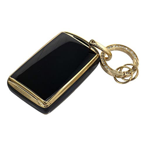 [SKYBELL] L[P[X }c_ CX-5 CX-8 CX-30 Ή L[Jo[ X}[gL[ TPU tJo[  XJCx (ubN)