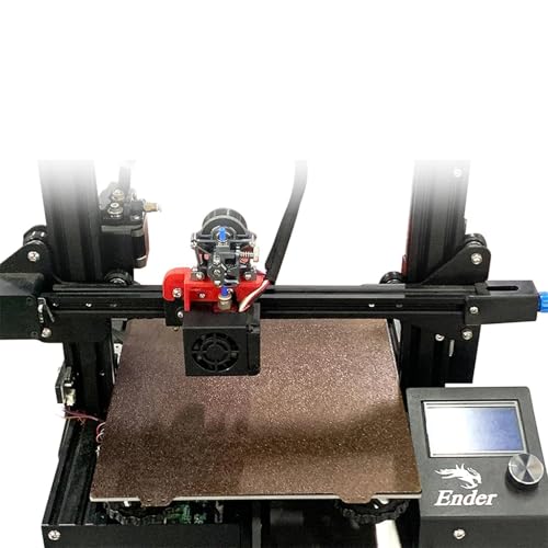 LUCKDANO Mini Extrusora CNC Totalmente metálica: Kit Liviano Resistente a Altas Temperaturas con Engranaje Helicoidal para CR-10, CR10S y Más (sin Motor 36 Lunas)